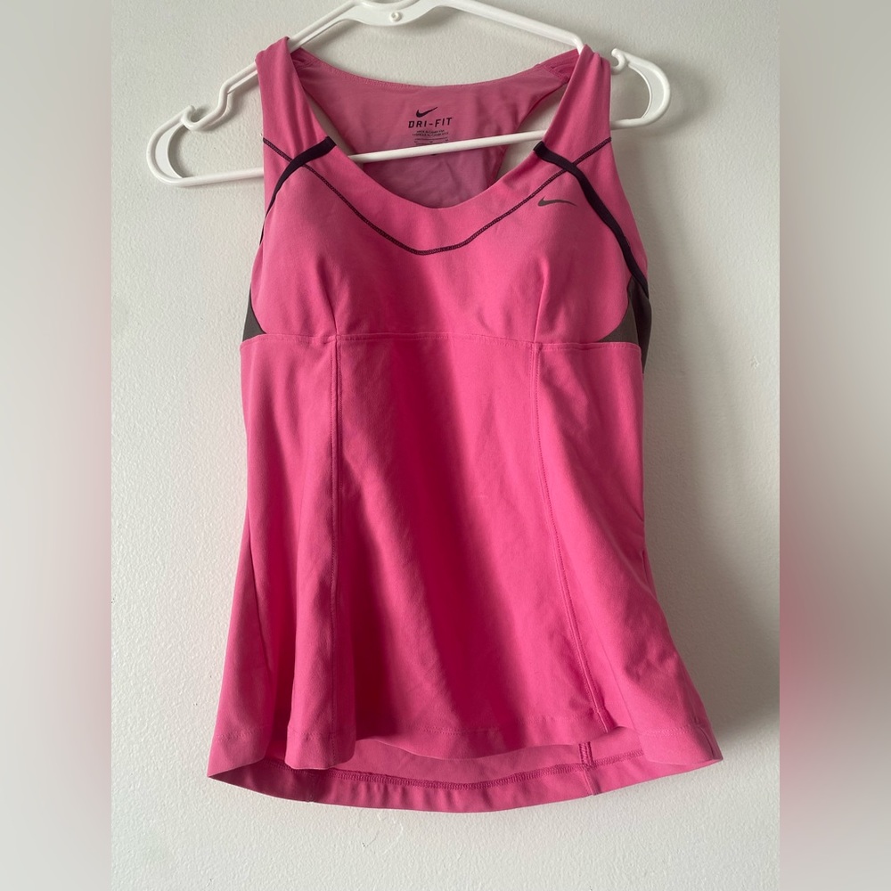 Pink Nike Tank Top Size M